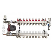 ORSO Комплект *Тепла підлога з бічним підключенням НЕРЖ 10 контурів