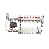 ORSO Комплект *Теплый пол с боковым подключением НЕРЖ 9 контуров