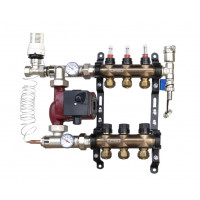 ORSO Комплект *Теплый пол с боковым подключением НЕРЖ+БРОНЗА 3 контура