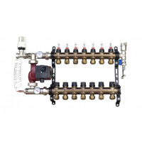 ORSO Комплект *Теплый пол с боковым подключением НЕРЖ+БРОНЗА 7 контура