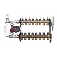 ORSO Комплект *Теплый пол с боковым подключением НЕРЖ+БРОНЗА 8 контура