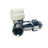 Кран радиатор.1/2 кутовий термост. хром М30х1,5 SUN арт 2101