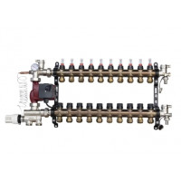 ORSO Комплект *Теплый пол с боковым подключением НЕРЖ+БРОНЗА 10 контура