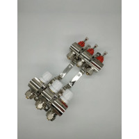 Колекторний вузол ORSO на 3 виходи латунь