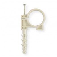 Обойма для труб 20мм с ударным шурупом