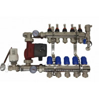 Комплект теплый пол ORSO латунный с боковым подключением на 2 выхода