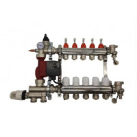 Комплект тепла підлога ORSO з нержавіючої сталі з нижнім підключенням на 3 виходи