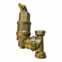 Сепаратор воздуха универсальный (вертикальный) DN25 (1'') 110*C/10bar Termojet