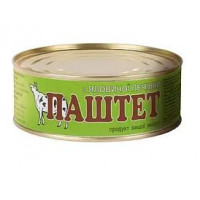 Паштет из говяжьей печени 240 г