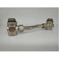 Байпас коллекторный ORSO с перепускным клапаном проходной 1"